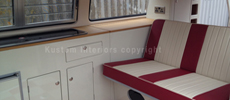 T2 Volkswagen camper interior