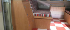 Splitscreen Devon replica Interior