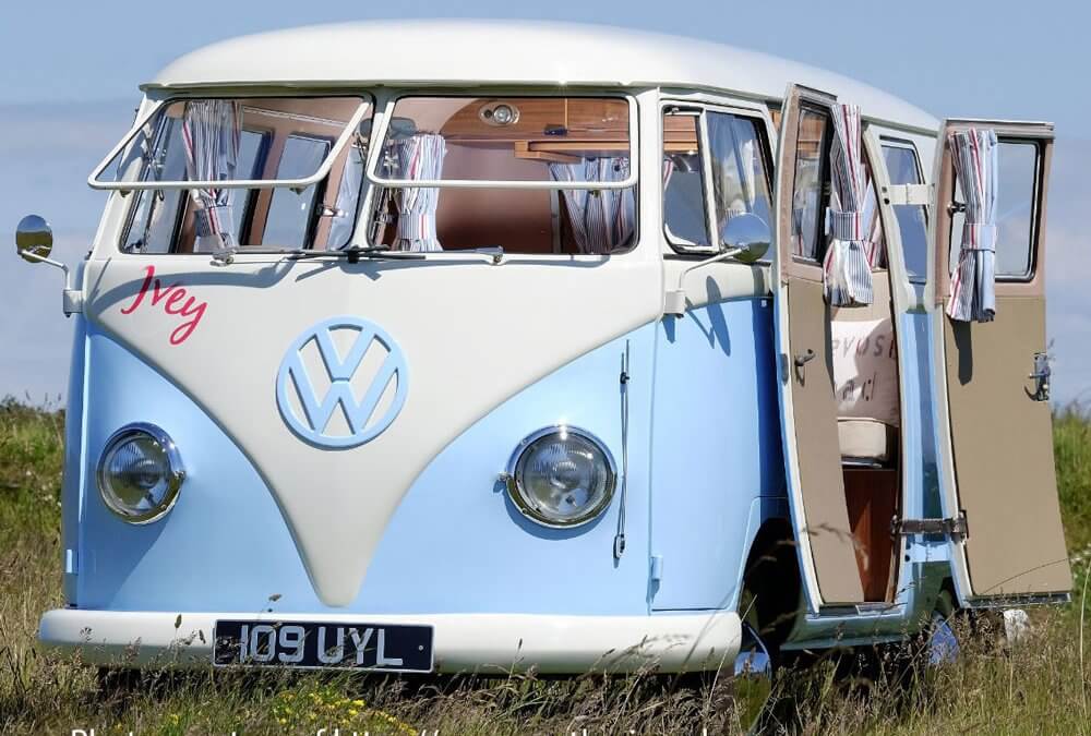 VW Splitscreen Mother Iveys Cornwall Camper